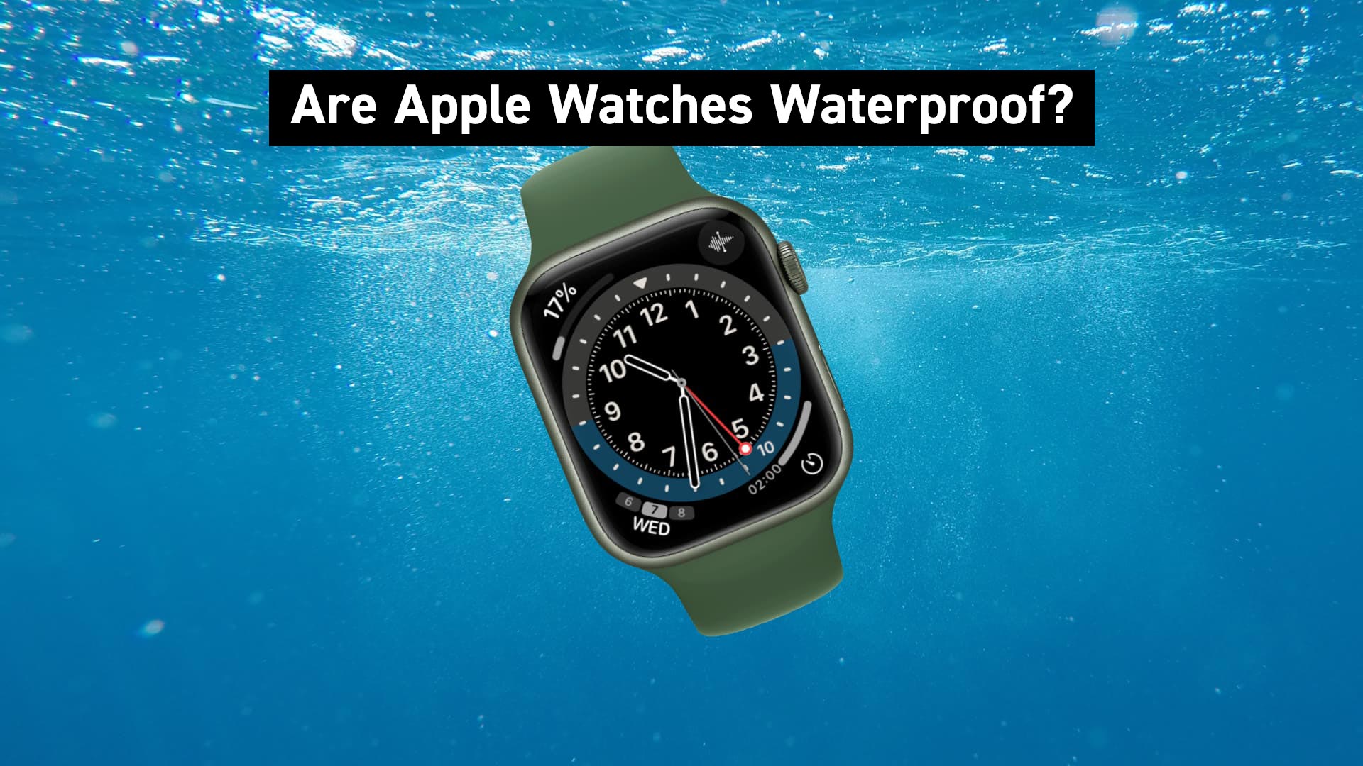 Series 3 apple watch best sale water resistance