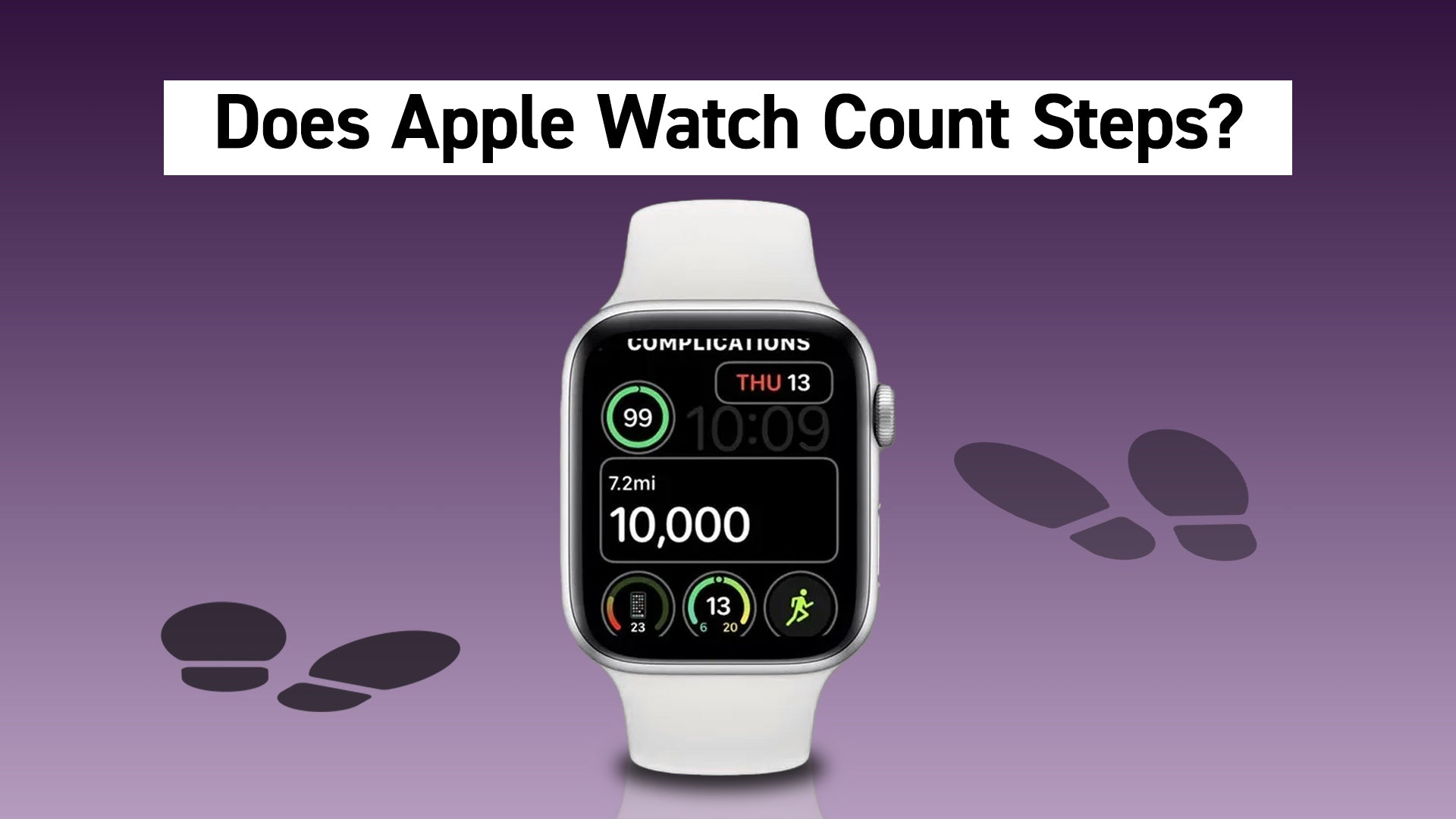 Step count discount in apple watch