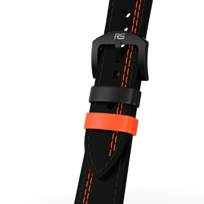 Shop Nismo R35 - Orange Leather Strap | RS Chrono