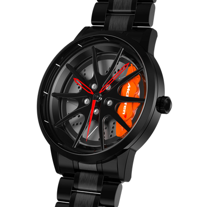 Shop Orange Speedtail 765 Gyro - Metal Strap | RS Chrono